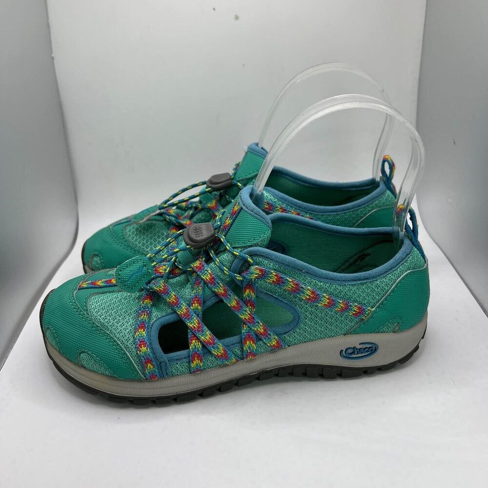 Chaco Kids Teal Multicolor Sport Sandal Sneakers